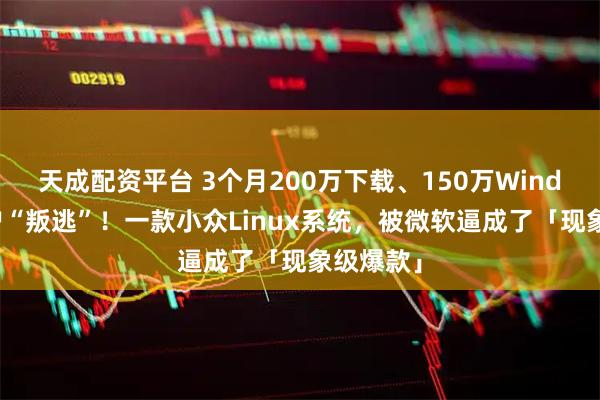 天成配资平台 3个月200万下载、150万Windows用户“叛逃”！一款小众Linux系统，被微软逼成了「现象级爆款」
